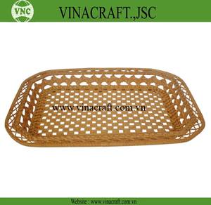 Panier de cuisine en bambou marron clair fumé écologique pour le stockage des aliments et des fruits pour la décoration de la maison et les cadeaux - Product Image 5