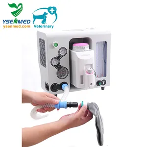 YSAV600PV Ysenmed Medical Hottest model small animal anesthesia machine system Pet clinic veterinary portable anesthesia machine