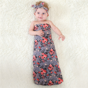 Bebé manta caliente flor elástico diademas de fotografí<span class=keywords><strong>a</strong></span> accesorios bebé recién nacido Swaddle - Product Image 3