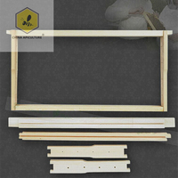 Beekeeping Tools Pine oder Fir Wood Deep Super Medium Idel Frames Unassembled für Beekeeping Beehive
