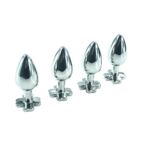 Tapón Anal de Trébol de Cuatro Hojas de la Suerte, Juguete Sexual de Metal para Insertar en el Ano, Joyería para Parejas - Product Image 6