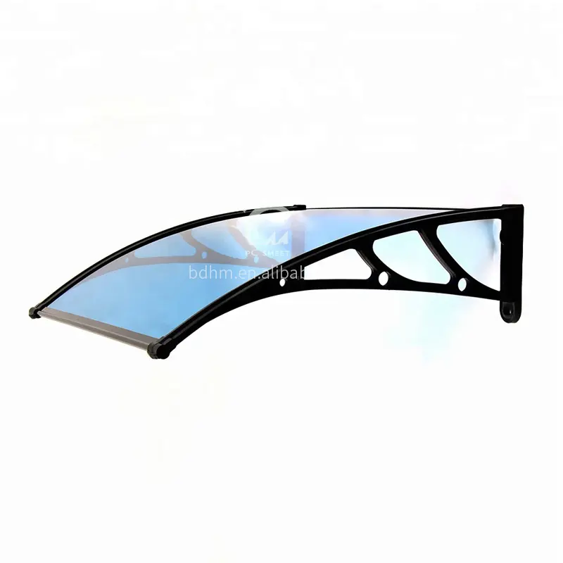 Migliore prezzo di qualità superiore finestra PC baldacchino porta/FAI DA TE in plastica porta baldacchino tenda/Policarbonato tenda da sole finestra baldacchino