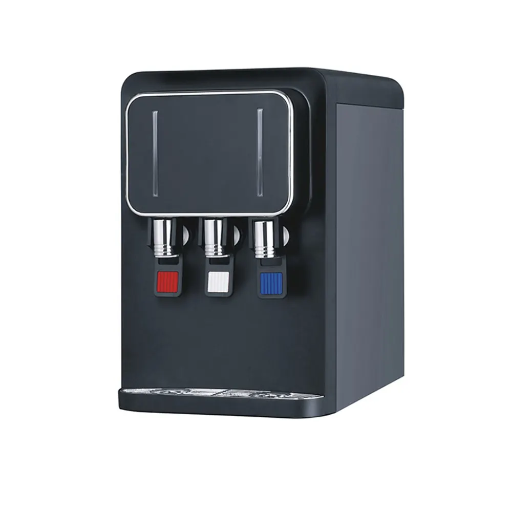 small hot and cold desktop water dispenser