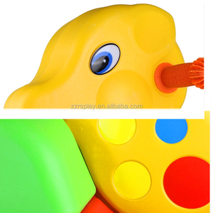 Grosir Mainan Tempat Bermain Kuda Goyang Plastik untuk Anak-anak - Product Image 3