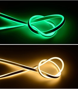 <span class=keywords><strong>Tube</strong></span> flexible jaune Double face à néon, fluorescent Led, 100 m, 220v 110v - Product Image 5