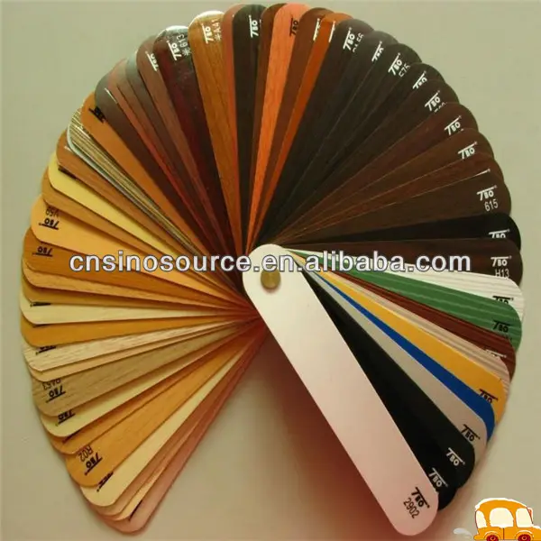 all kinds of colors PVC edge banding tape for particle board furniture