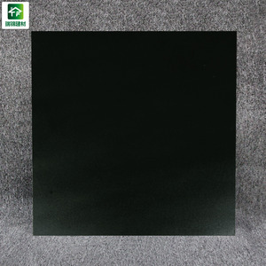 Filipinas esmaltado negro Baño de cerámica baldosas de porcelana súper negro <span class=keywords><strong>mate</strong></span> baldosas de cerámica 60x60 - Product Image 1