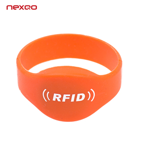 סיליקון מיקרו rfid אירועי wristbands 13.56khz דק nfc