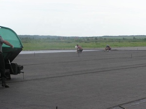 Gebreide Polyester <span class=keywords><strong>Geogrid</strong></span> Composiet Geweven Geotextiel Voor Road Bestrating Materiaal - Product Image 6