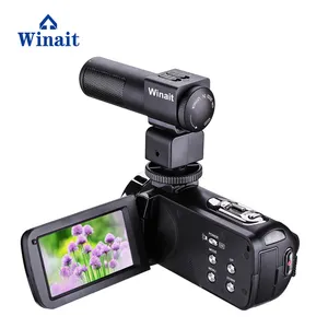 Winait 24Mp Digital Video Camera With 3.0'' Touch Display And Full Hd 1080P Night Video Digital Camcorder