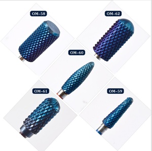 Rainbow 텅스텐 카바이드 % 만족드릴 bits 기계 3/32 '의 '2 stainless steel 2X Barrel 볼 못 커터 밀링 표피 clean 버