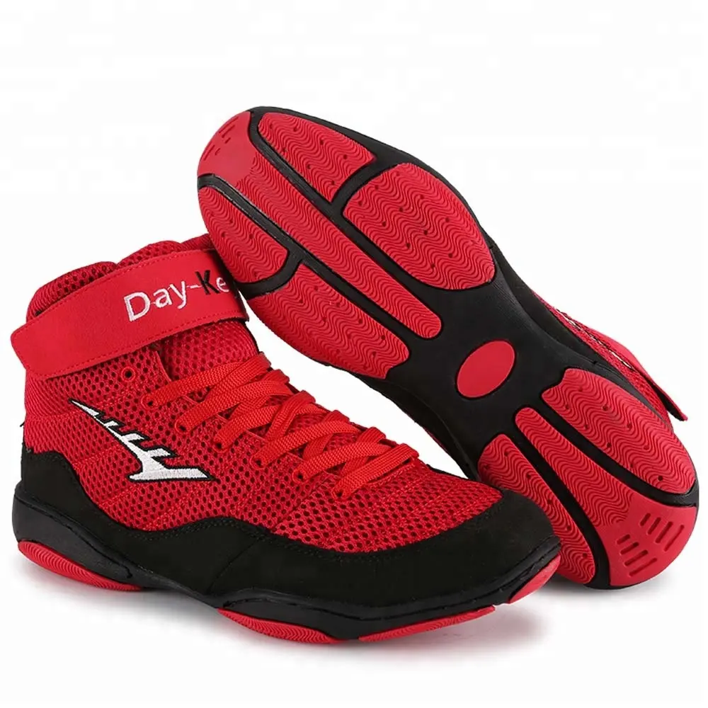 Custom made professional manufacturers oem gym boxing shoes boots for men