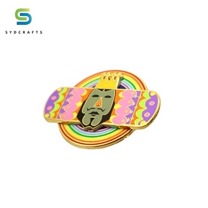 <span class=keywords><strong>El</strong></span> diseño de su propio esmalte de Metal de los pines de solapa pequeña cantidad de esmalte de Metal Placa de pines - Product Image 2