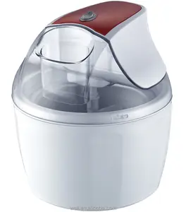 Hot Fashion Ice Cream Maker 1.2L Với Nồi Nhôm Để Sử Dụng Trong Gia Đình