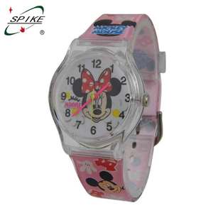 Reloj de Pulsera con Movimiento Japonés de <span class=keywords><strong>Mickey</strong></span> <span class=keywords><strong>Mouse</strong></span>, Reloj de Dibujos Animados para Niños, Regalo - Product Image 4