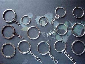 Various Size Keyrings From China High Quality Metal 25mm <strong>Split</strong> <strong>Key</strong> <strong>Ring</strong> With Chain - Product Image 5