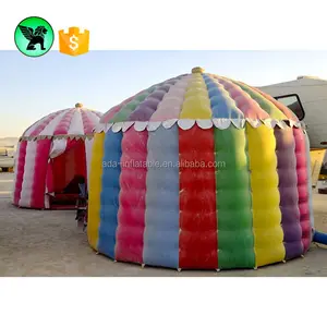 यथार्थवादी विशाल ए. आर. प्रासंगिकता के लिए रंगीन कस्टम inflatable मंगोलियाई yurt मॉडल saleST592