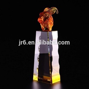 Trofeo de la <span class=keywords><strong>sabidur</strong></span>ía, premios de cristal trofeo&, líder de premios& trofeo - Product Image 1