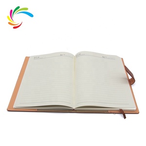 Công Ty Trung Quốc Tùy Chỉnh In Ấn Chất Lượng Cao A5 PU Da Tùy Chỉnh Thực Hiện Nhật Ký - Product Image 4