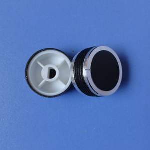 Dia.26 * 13Mm Kenop Volume Audio Aluminium, untuk Poros D dan Knurl Gigi Setengah Datar - Product Image 2