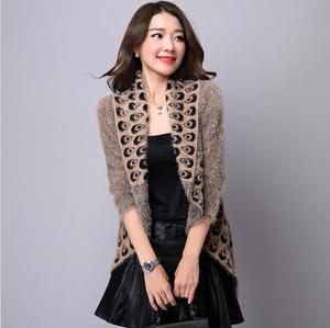 2017 mujeres del invierno 7GG suéter más tamaño, de manga larga de invierno chaqueta de punto para mujeres - Product Image 2