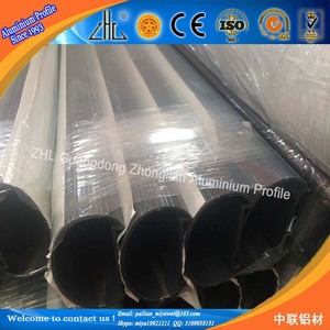 serie 6000 in alluminio prezzo al kg alluminio 6063 t6 tubo in alluminio anodizzato mezzo tondo in alluminio - Product Image 4