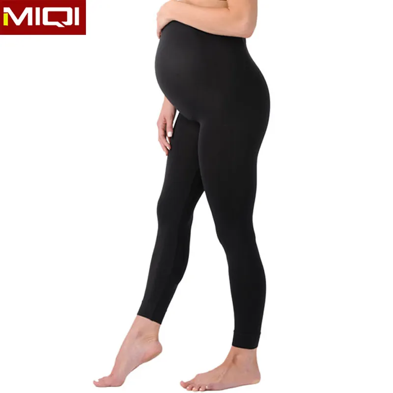 Pantalones de Yoga de maternidad para mujer, leggins de Fitness cómodos y elásticos de 4 vías a la última moda