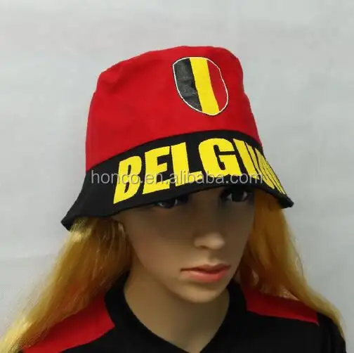 Topi Bucket Penggemar Sepak Bola Belgia untuk WM 2018 Tahun