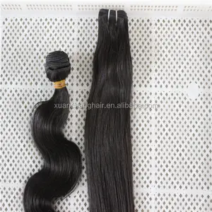 Unprocessed virgin indian hair wholesale remy virgin human hair weft