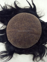 Perruque pour hommes, nouveau système de remplacement de cheveux, Base mono-base, toupet, Lace Front,