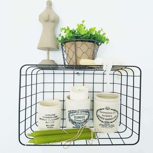 <strong>Wire</strong> <strong>Baskets</strong> for Pantry Organization and <strong>Storage</strong>, Kitchen Organizer ,Black Color Metal Wall Mounted <strong>Wire</strong> <strong>Storage</strong> <strong>Baskets</strong> - Product Image 6
