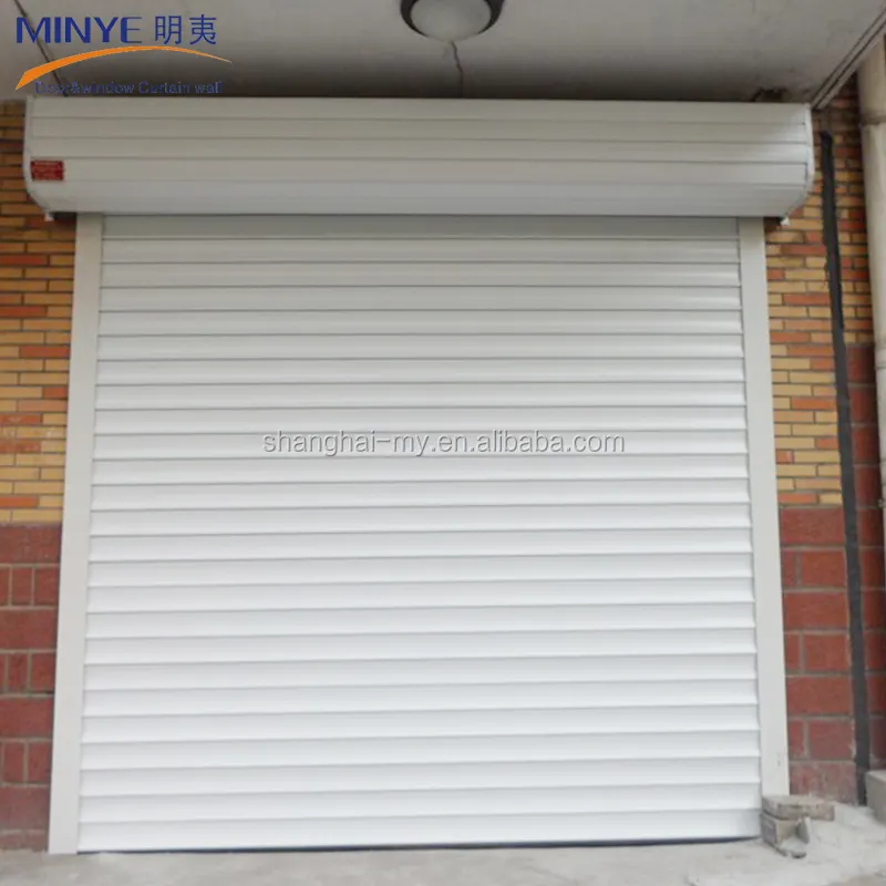 Kaliteli alüminyum rulo kepenk kapı manuel garaj kapısı