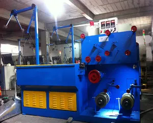 2 Wires Stainless Steel ( SS ) Fine Wire Drawing Machine 2 Lines Straight Line Drawing Machine