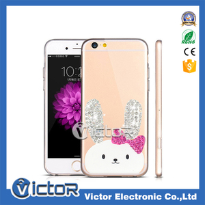 China Mayoristas productos calientes real teléfono móvil Molde 3D impresión funda del teléfono móvil con diamante para iPhone 6 - Product Image 2