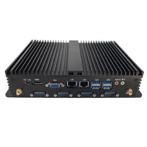 Mini pc industrial con puerto paralelo, 215x150x52MM, haswell-u I3 I5 I7, 4 puertos Lan I5-4200U I5 4210U I5 4278U, gran oferta