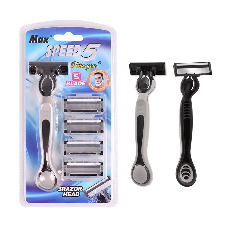 5 Blade Blister Package system Razor head