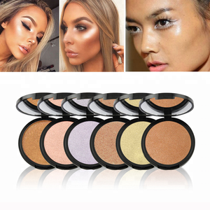 Đường Viền Pallet Mặt Shiner Trang Điểm Cao Sắc Tố Nhãn Hiệu Riêng Duy Nhất <span class=keywords><strong>Highlighter</strong></span> - Product Image 5