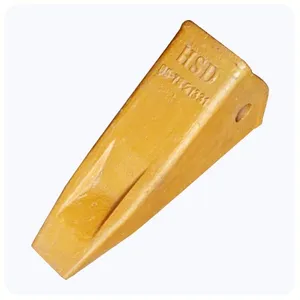 Dente de escavadora d5 alta dureza, resistência ao desgaste d5 195-78-21331 para dentes da escavadeira caterpillar