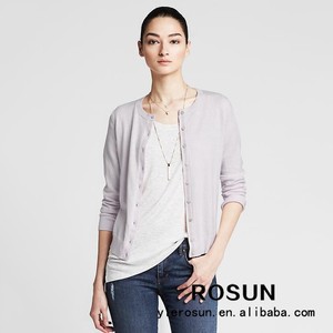 vente chaude dames cardigan design de mode <span class=keywords><strong>pull</strong></span> <span class=keywords><strong>ras</strong></span> du <span class=keywords><strong>cou</strong></span> coffre ouvert - Product Image 5