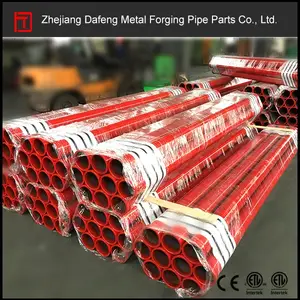 Heavy duty double layer pump tube dn125 straight concrete pump pipe