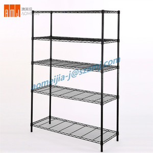 Estantería de 5 estantes, unidad de almacenamiento, organizador de Metal, estante de alambre negro para su cocina, oficina, garaje - Product Image 3