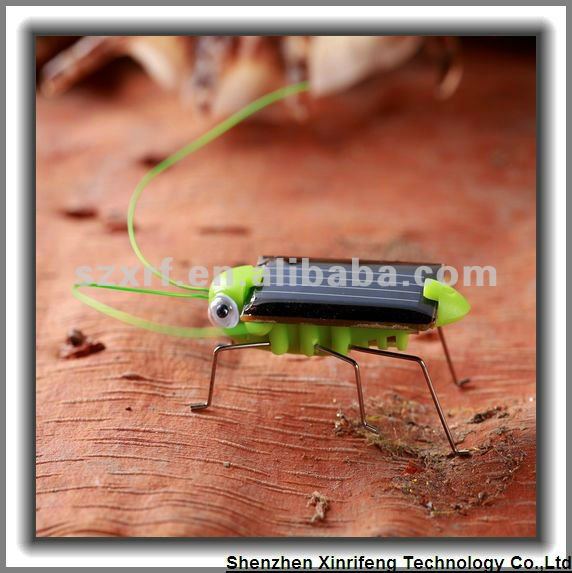 XRF Patented solar grasshopper Bug Gift and Toy