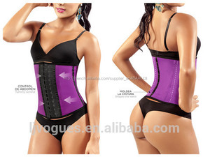 Acier <span class=keywords><strong>os</strong></span> Corset serre - taille 100% Latex Corset femmes Sexy Latex serre - taille minceur Shapewear body s ~ xxxL - Product Image 1