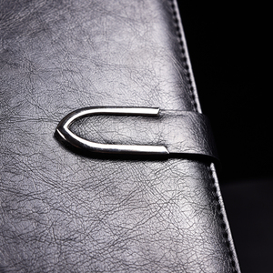 <span class=keywords><strong>Thermo</strong></span> <span class=keywords><strong>PU</strong></span> Da Nam Châm Đóng Cửa Vòng Binder Máy Tính Xách Tay Chương Trình Nghị Sự - Product Image 5