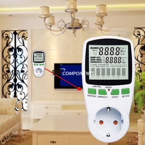 Compteur d'énergie numérique LCD EU, wattmètre, mesure de la puissance électrique, kWh, analyseur de puissance, compteur d'énergie - Product Image 2