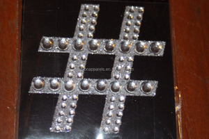 Ferro su strass in grassetto trasferimento, alfabeto Hotfix <span class=keywords><strong>adesivi</strong></span> strass - Product Image 4