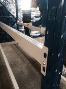 Scaffali in Tubo Metallico, Rastrelliera per Stoccaggio di Piccoli Oggetti in Rete Metallica, Scaffalatura a Campata Lunga - Product Image 5