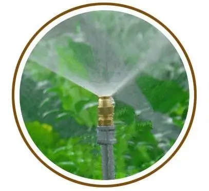 Латунный Регулируемый садовый распылитель воды