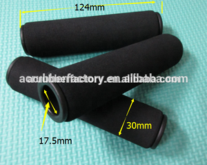 EPDM NBR Patterned Xe Đạp Handlebar Grips thoải mái phẳng đúc cao su cho xe đạp leo núi vật nuôi dễ dàng hàng đầu cao su xử lý - Product Image 4