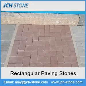 Commercio all'ingrosso grigio granito pavimentazione pietre, Red granito piastrelle per pavimenti